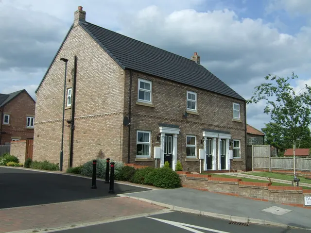 Houses on the A684, Morton-on-Swale
